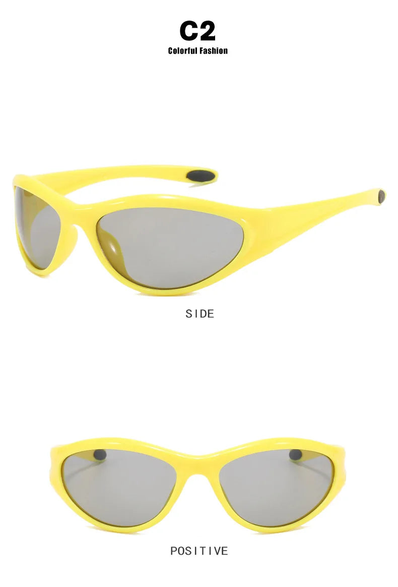 Sleek Sporty Black Sunglasses – Streetwear Vibes