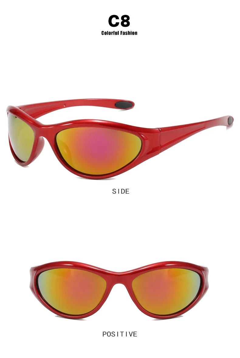 Sleek Sporty Black Sunglasses – Streetwear Vibes