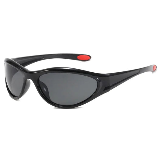 Sleek Sporty Black Sunglasses – Streetwear Vibes