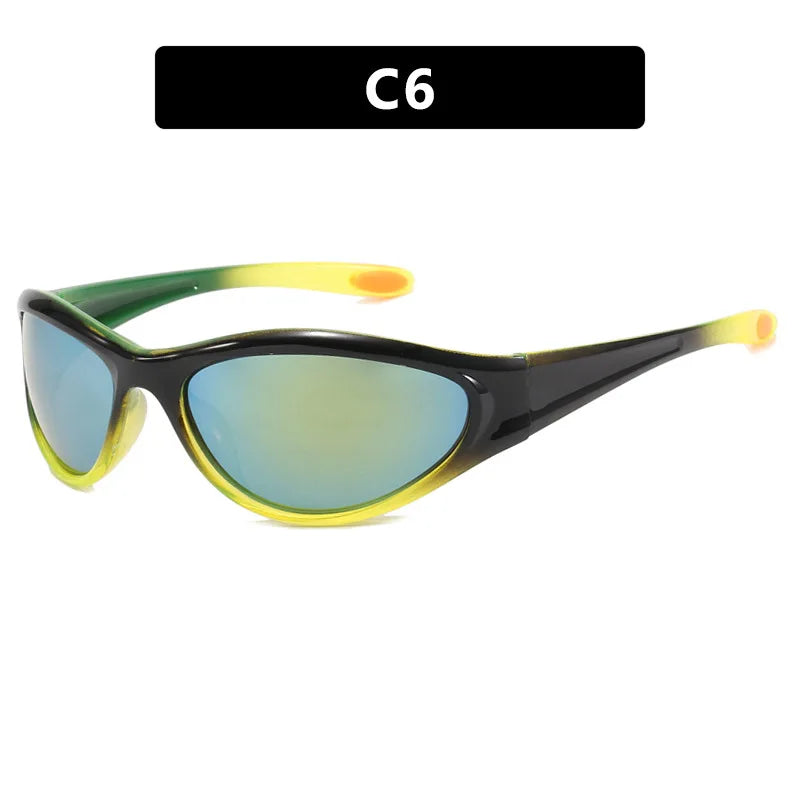 Sleek Sporty Black Sunglasses – Streetwear Vibes