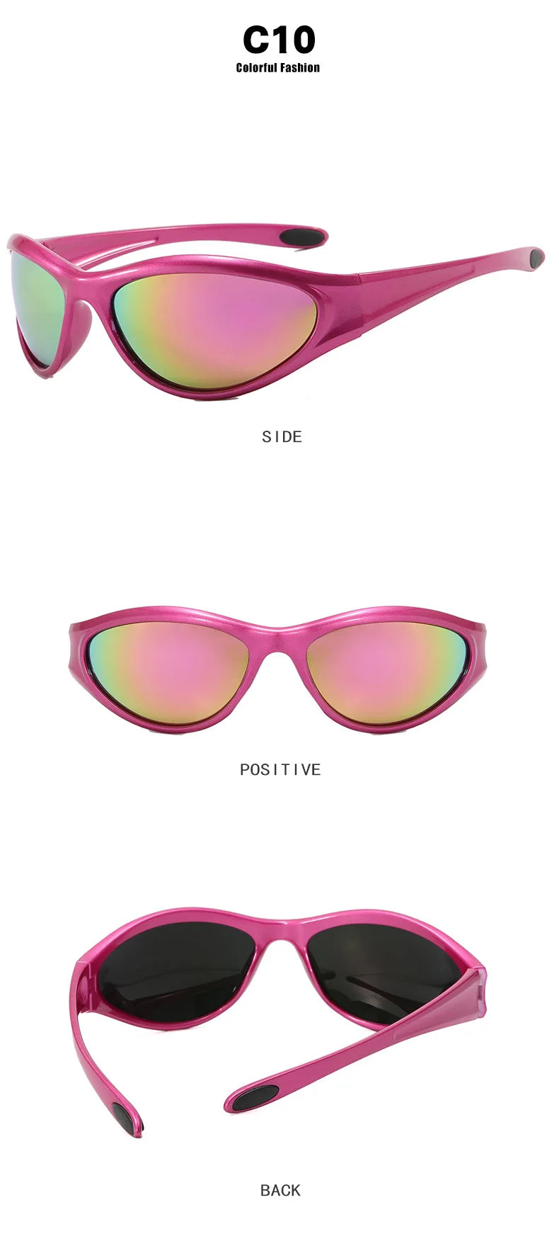 Sleek Sporty Black Sunglasses – Streetwear Vibes