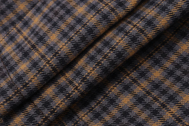 Vintage Check Sleeveless Vest